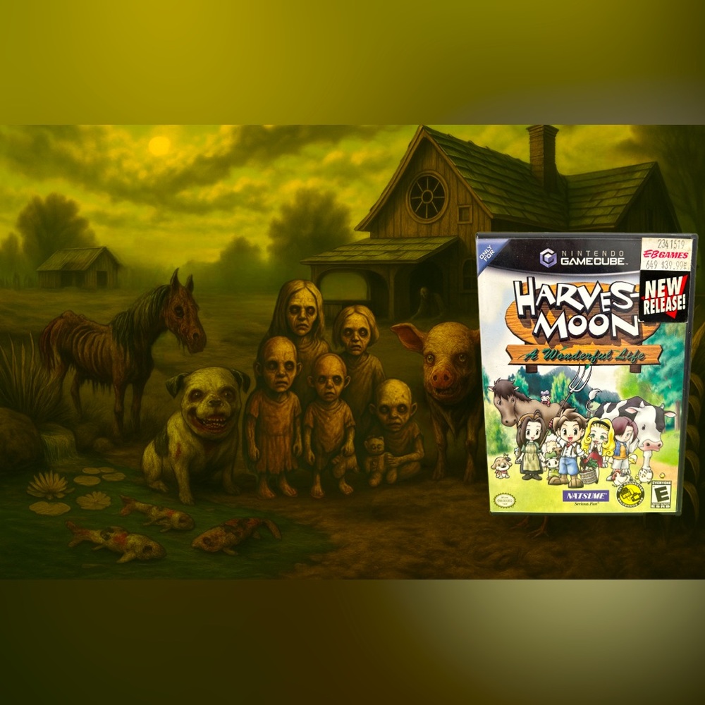 Harvest Moon: A Wonderful Life (GameCube, 2004) – CIB – Tested & Working